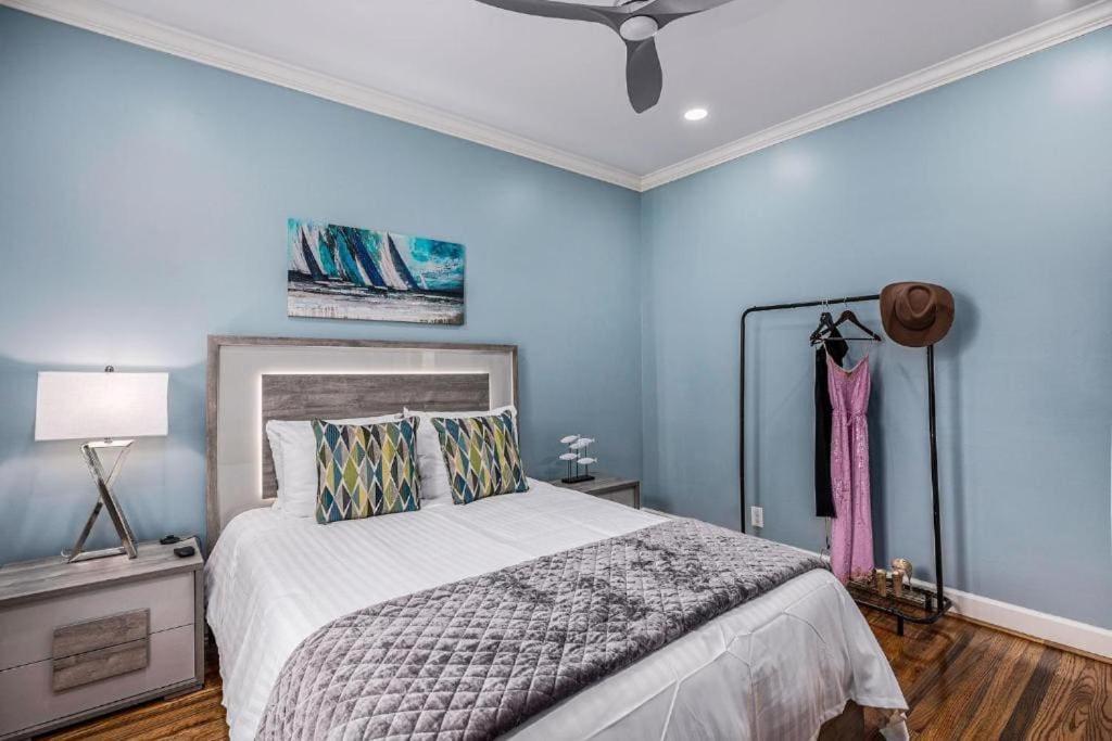 Luxury Designer Villa By The Beach Bright Beautiful Brand New Galveston Buitenkant foto