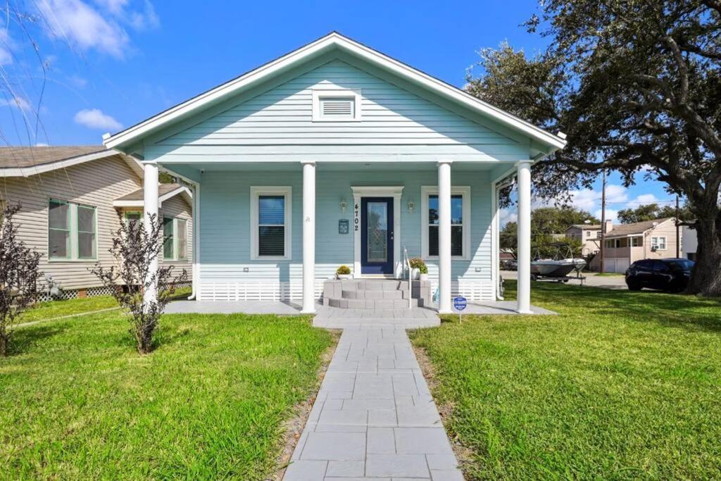 Luxury Designer Villa By The Beach Bright Beautiful Brand New Galveston Buitenkant foto